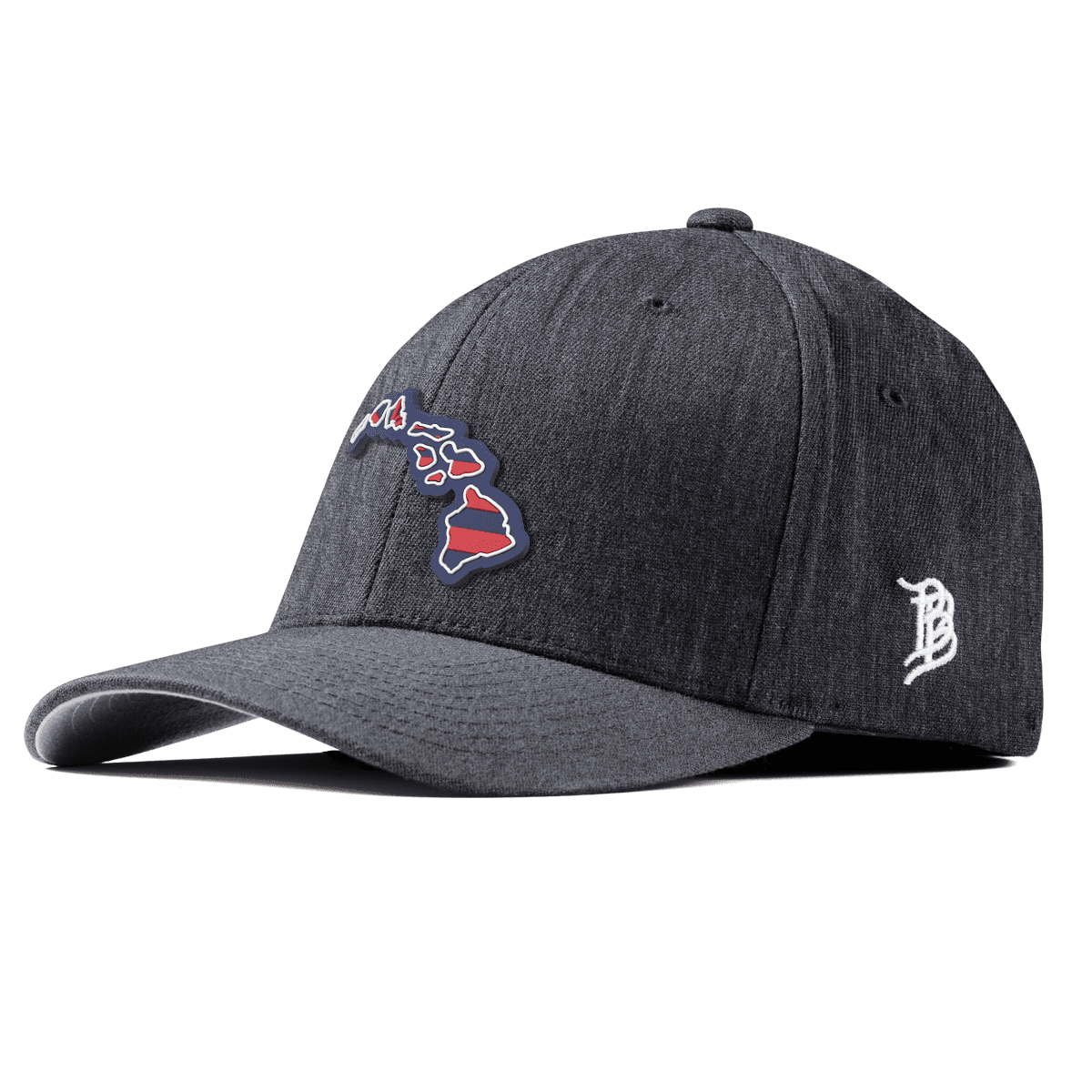Hawaii Patriot Series Fitted Charcoal