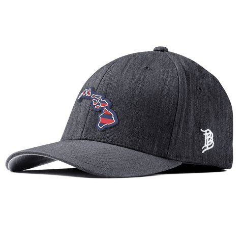Hawaii Patriot Series Fitted Charcoal
