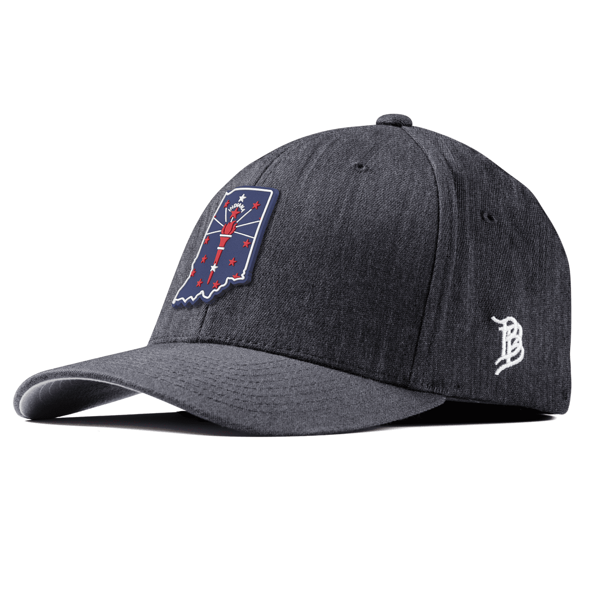 Indiana Patriot Series Fitted Charcoal