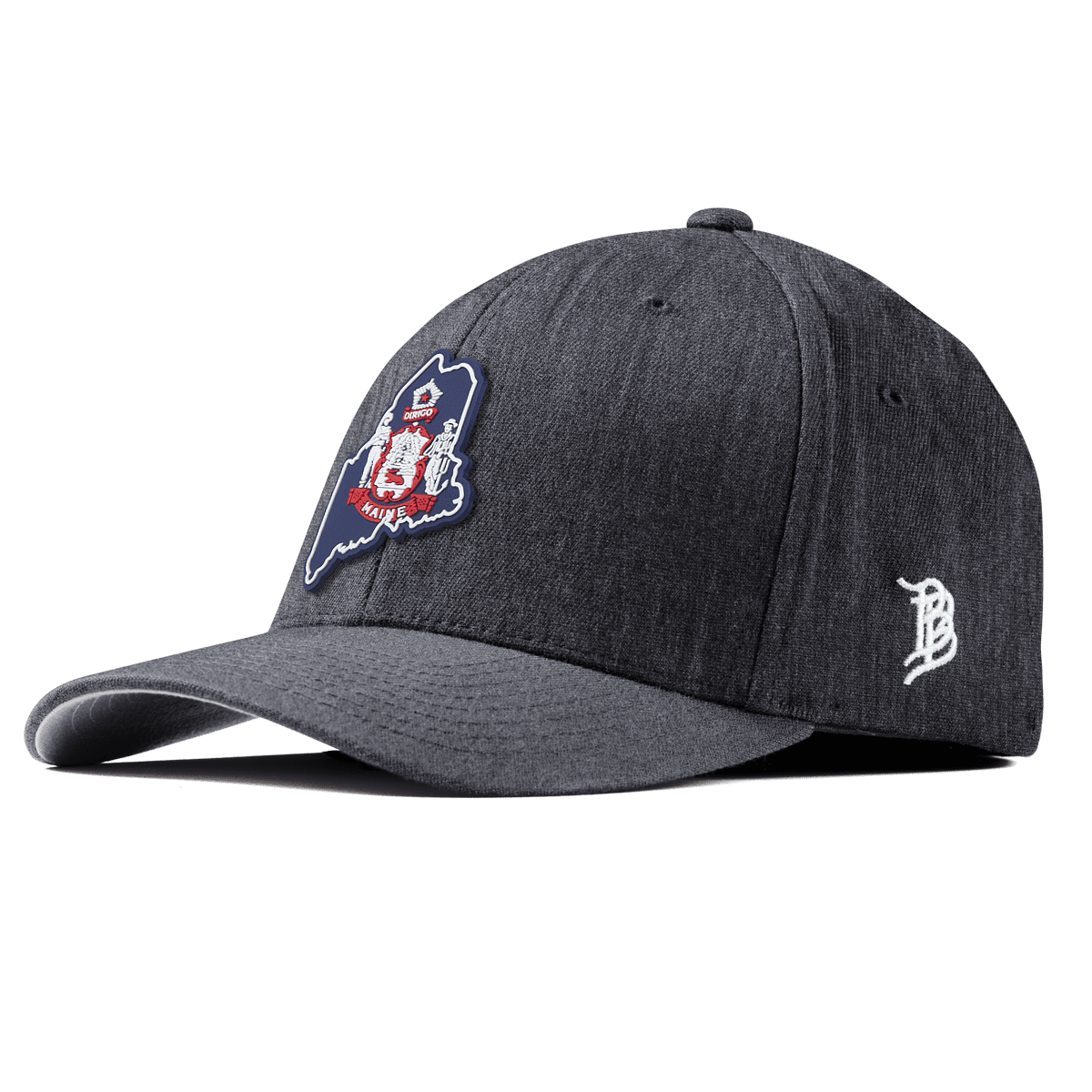 Maine Patriot Series Fitted Charcoal