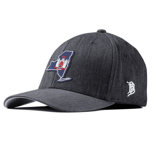 New York Patriot Series Fitted Charcoal