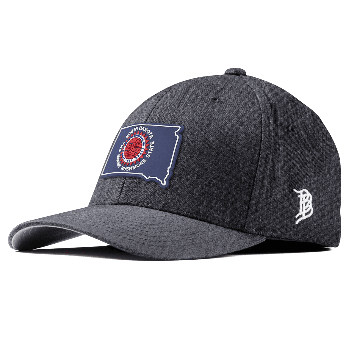 South Dakota Patriot Series Fitted Charcoal
