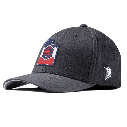 Utah Patriot Series Fitted Charcoal