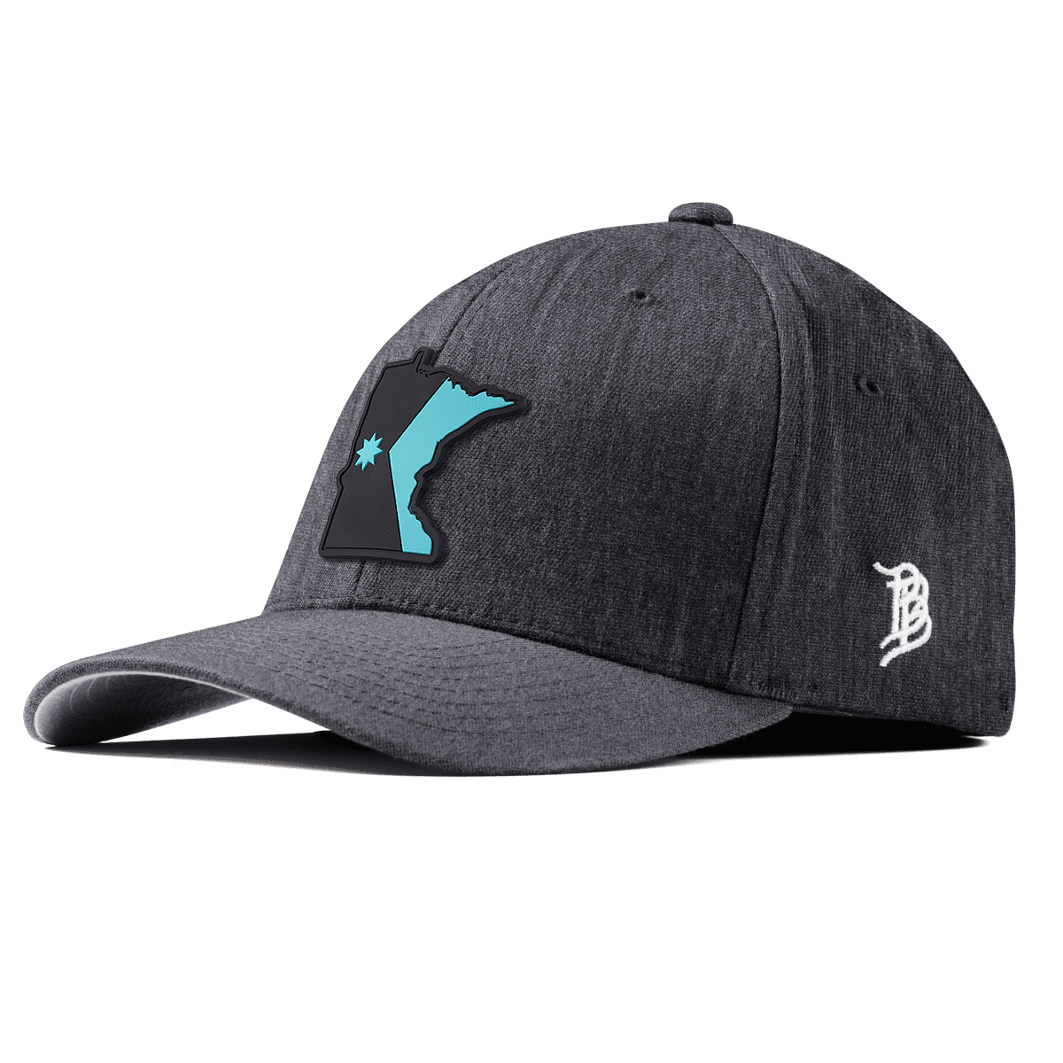 Minnesota Turquoise Fitted Charcoal
