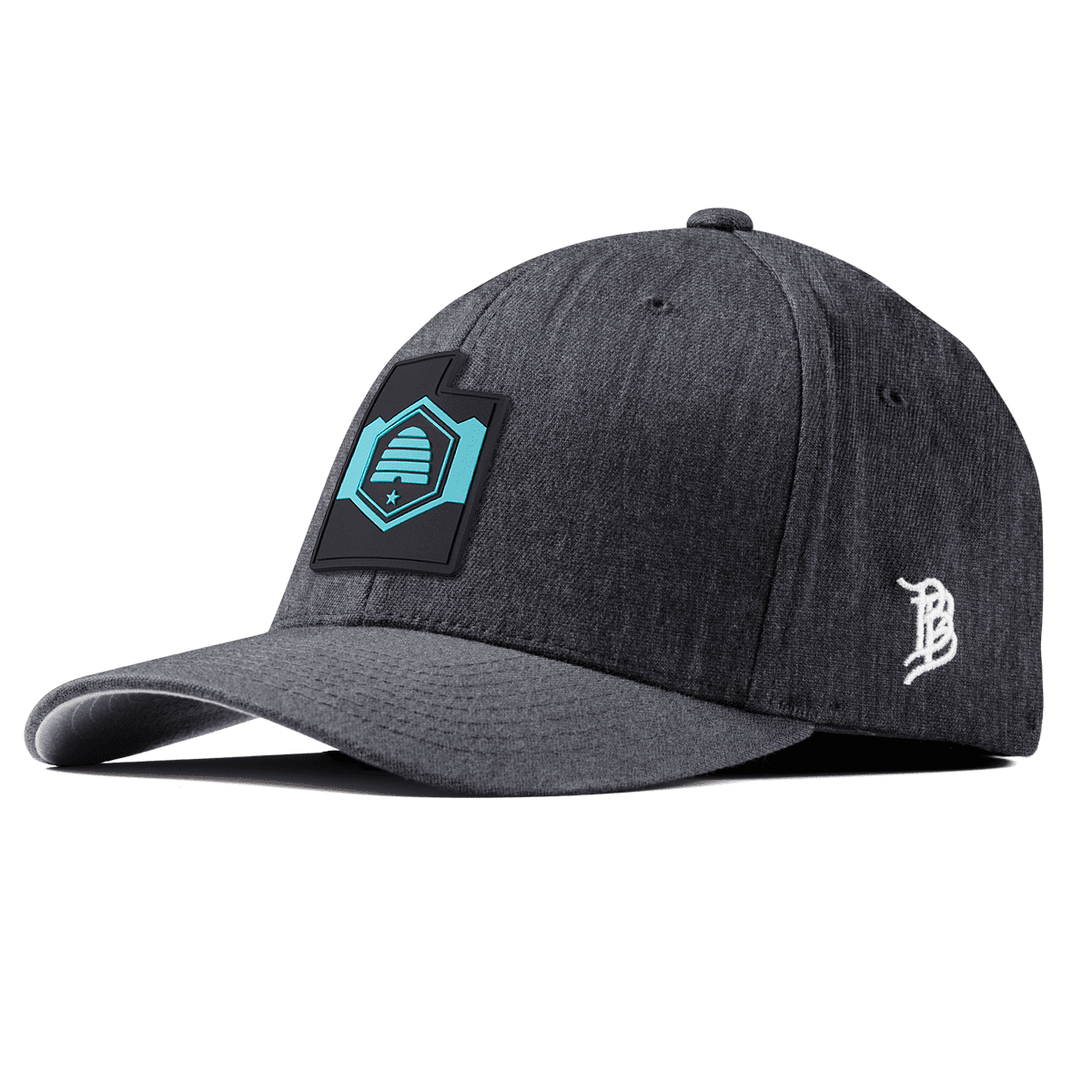 Utah Turquoise Fitted Charcoal