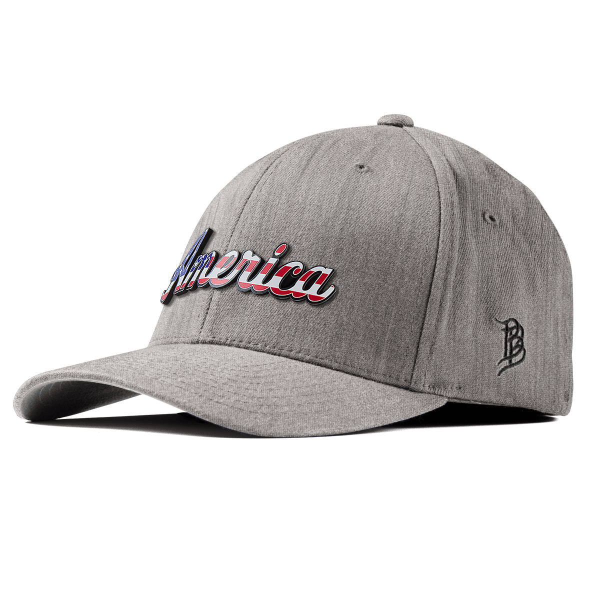 America Fitted Heather Gray