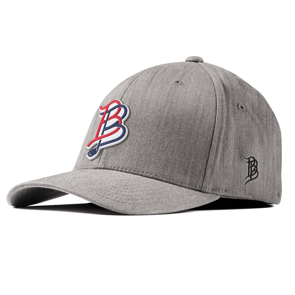 BB Golf USA Fitted Heather Gray 