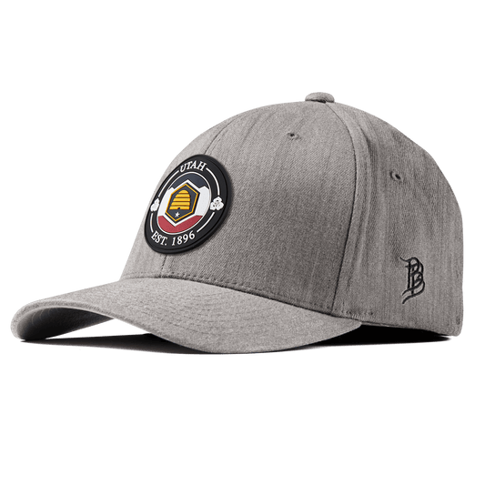 Utah Compass Fitted Heather Gray 