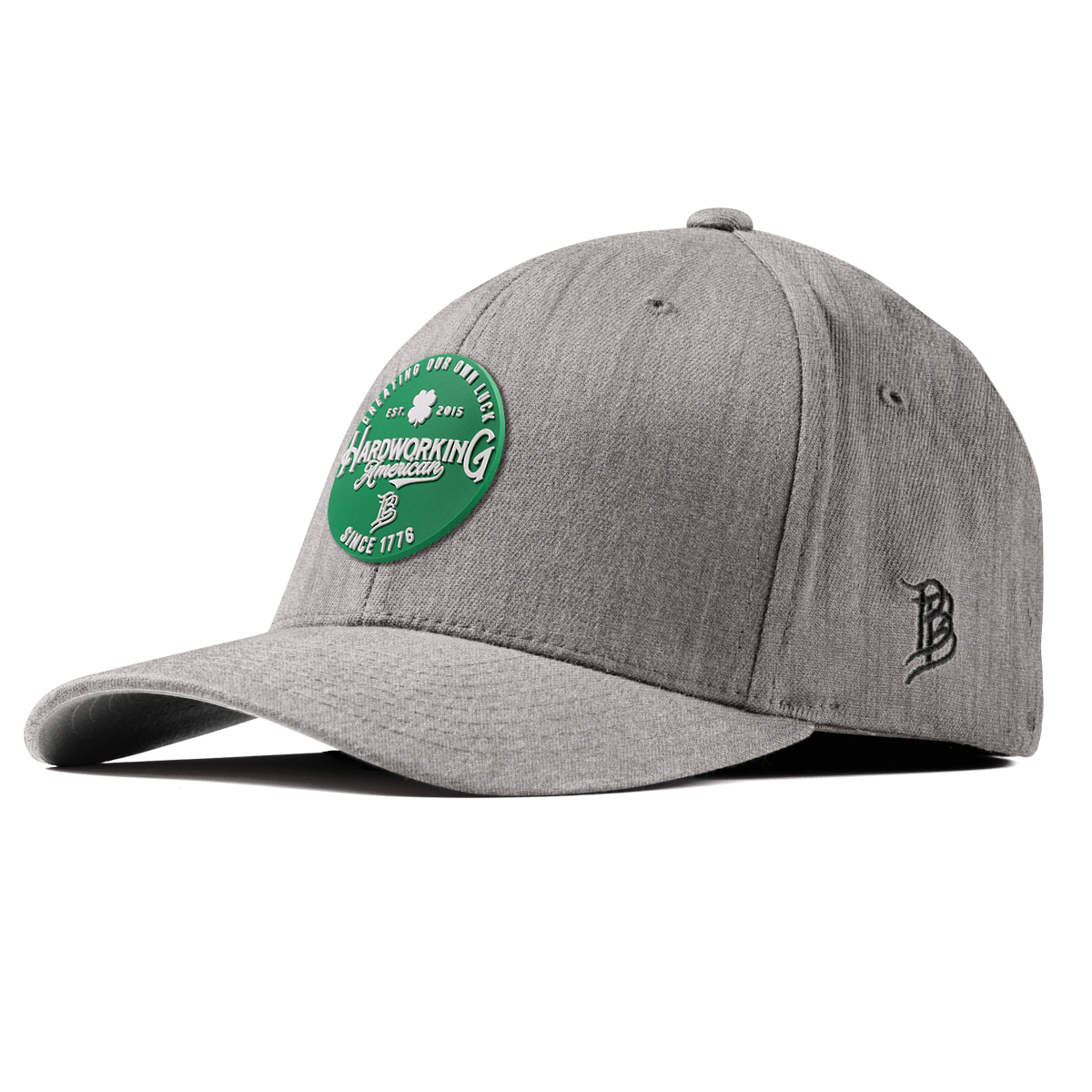 Get The Green Fitted Heather Gray