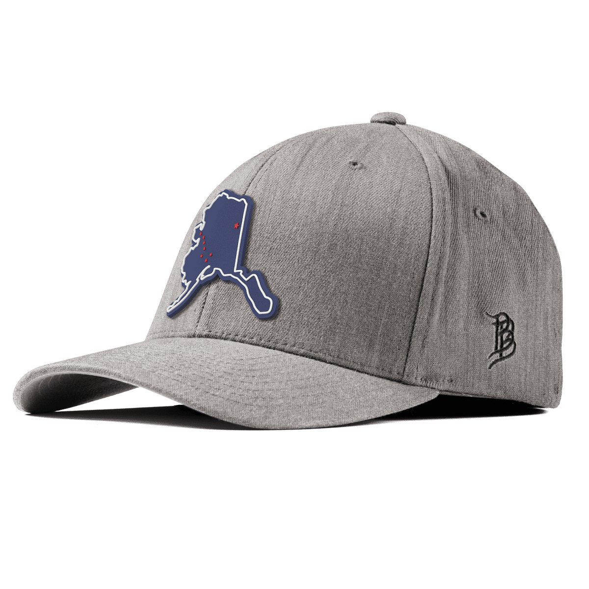 Alaska Patriot Series Fitted Heather Gray