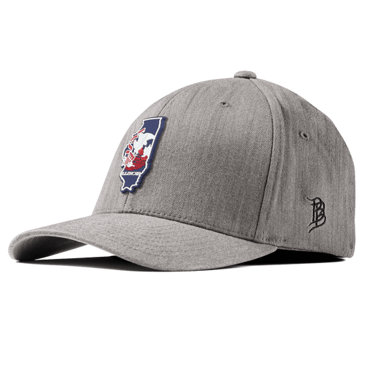 Illinois Patriot Series Fitted Heather Gray