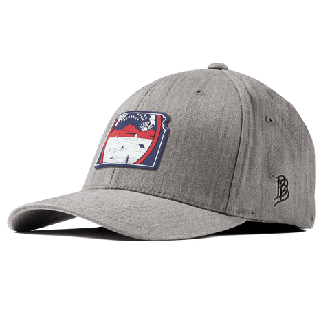 Kansas Patriot Series Fitted Heather Gray