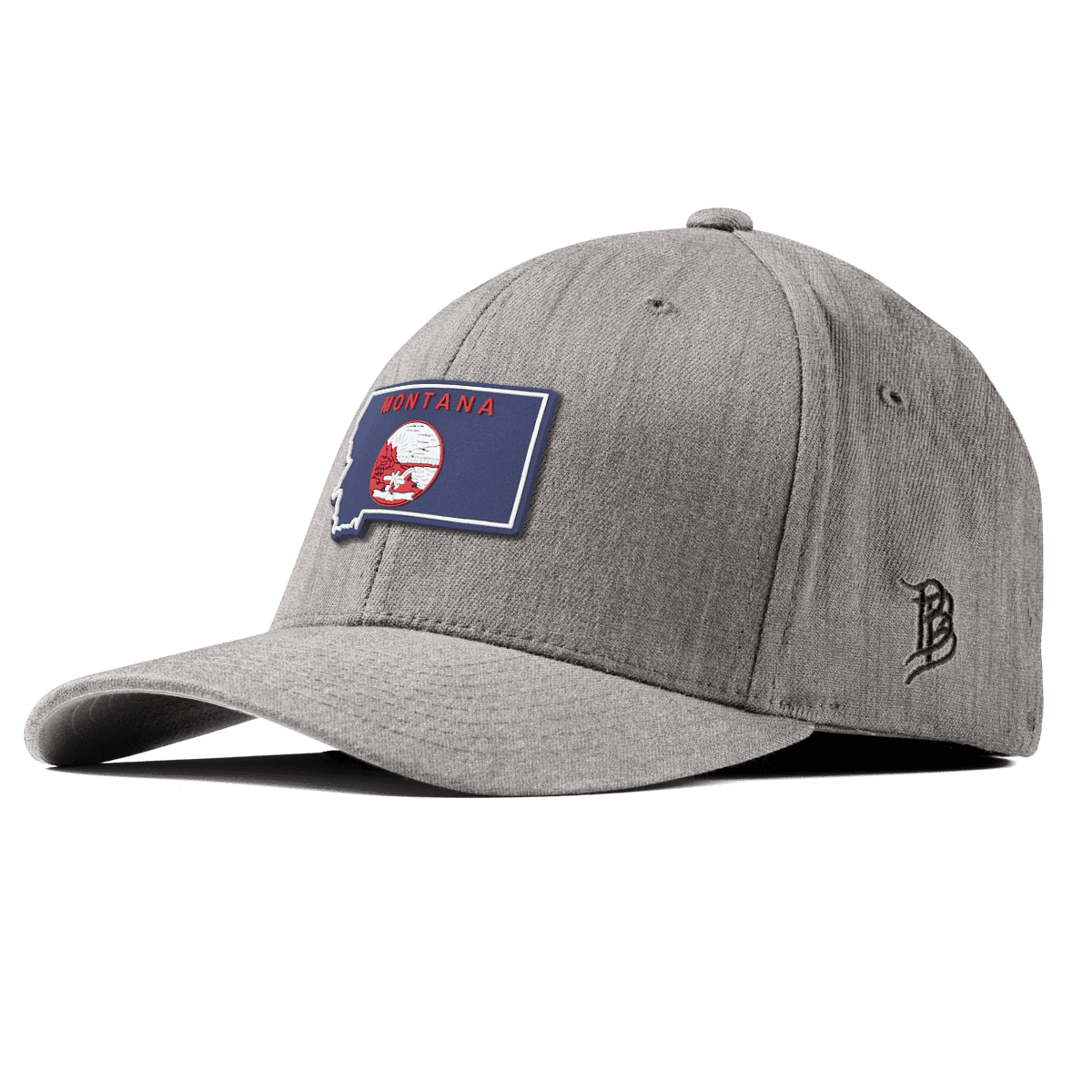 Montana Patriot Series Fitted Heather Gray