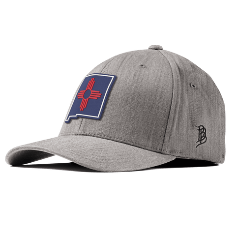 New Mexico Patriot Series Fitted Heather Gray