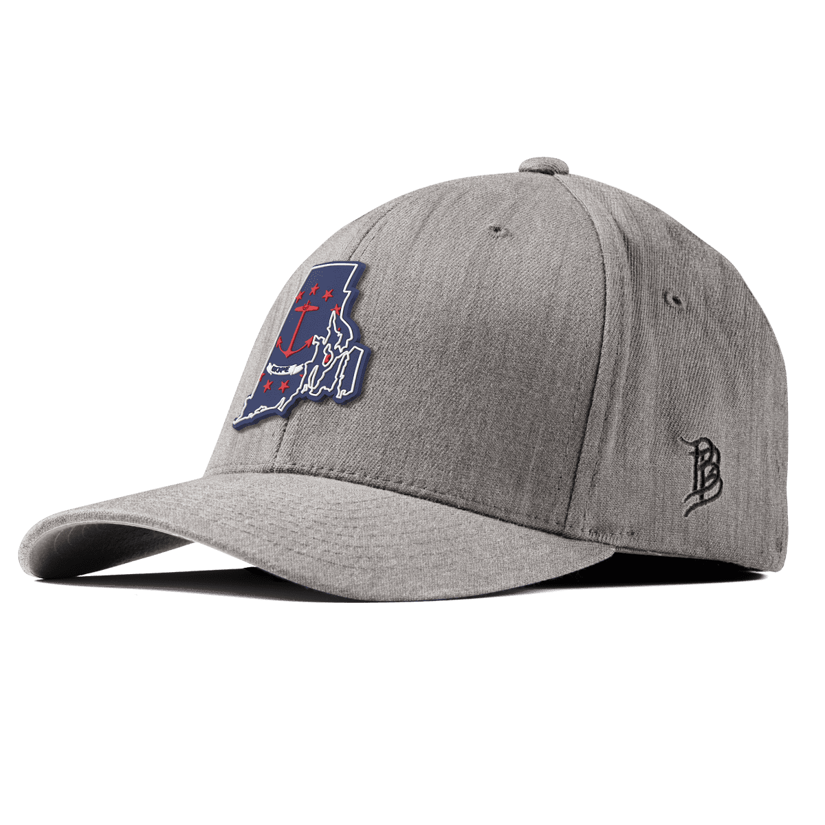Rhode Island Patriot Series Fitted Heather Gray