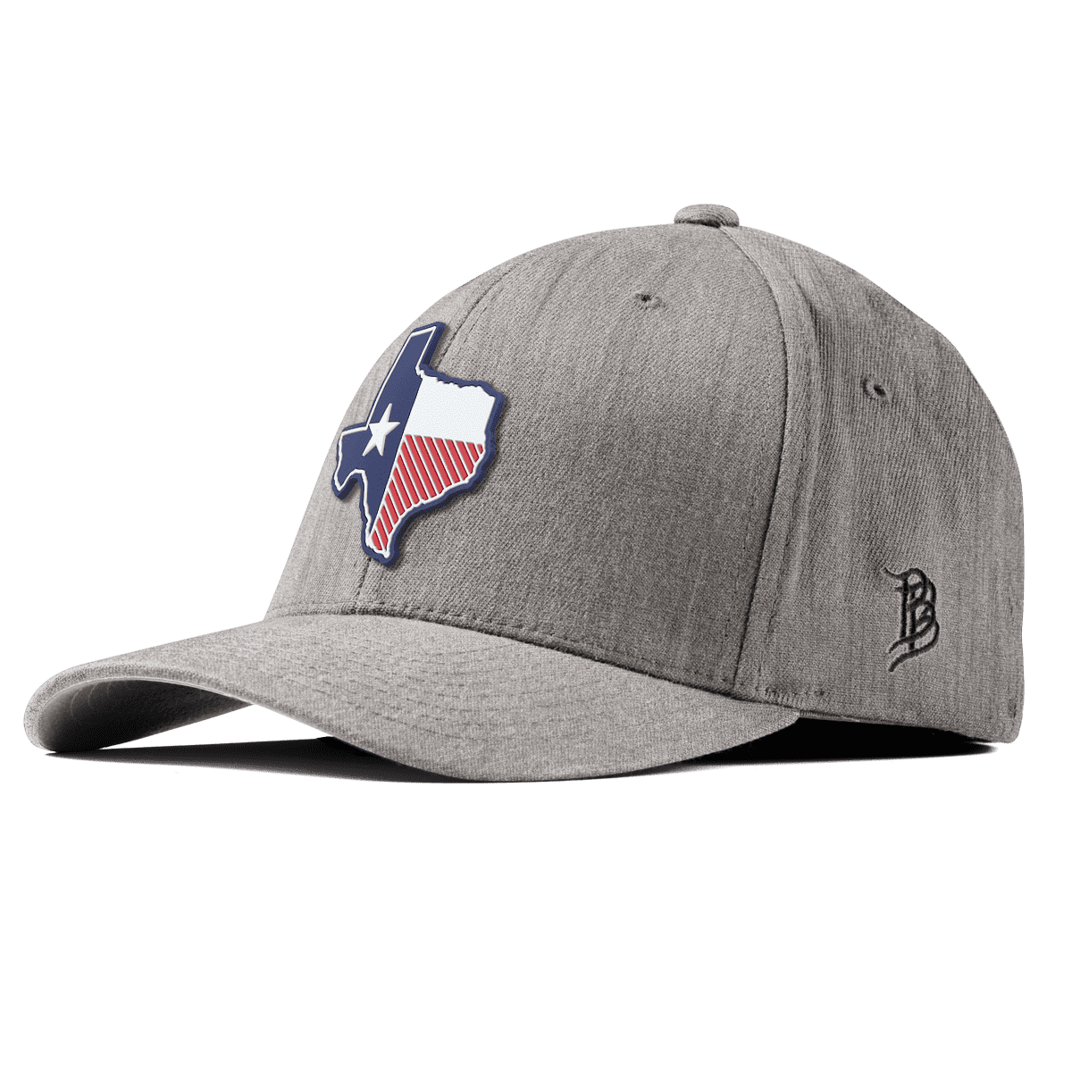 Texas Patriot Series Fitted Heather Gray