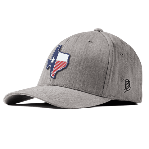 Texas Patriot Series Fitted Heather Gray