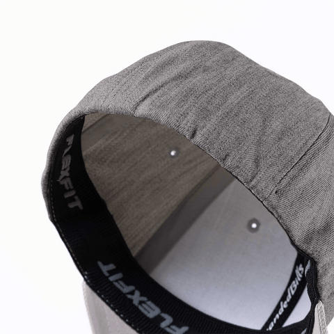 Bare Fitted Heather Gray Snap 