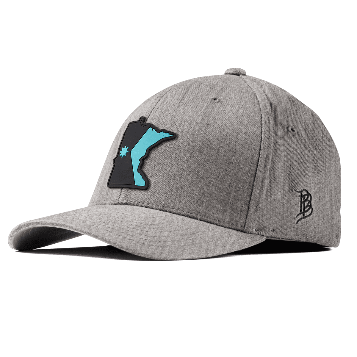 Minnesota Turquoise Fitted Heather