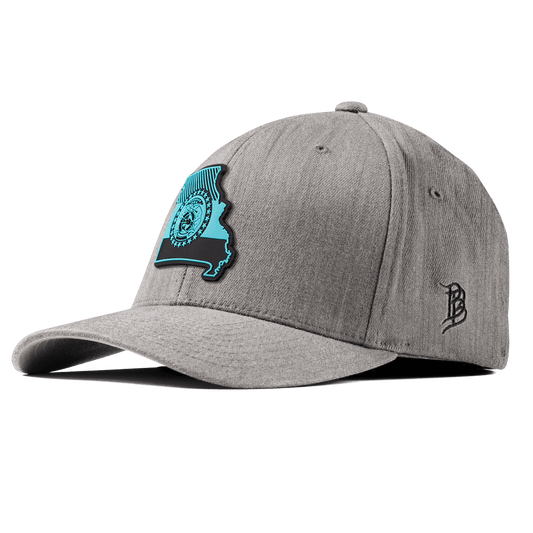 Missouri Turquoise Fitted Heather Gray