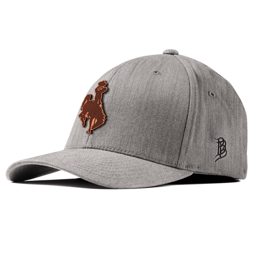 Wyoming Cowboy Fitted Dark Logo