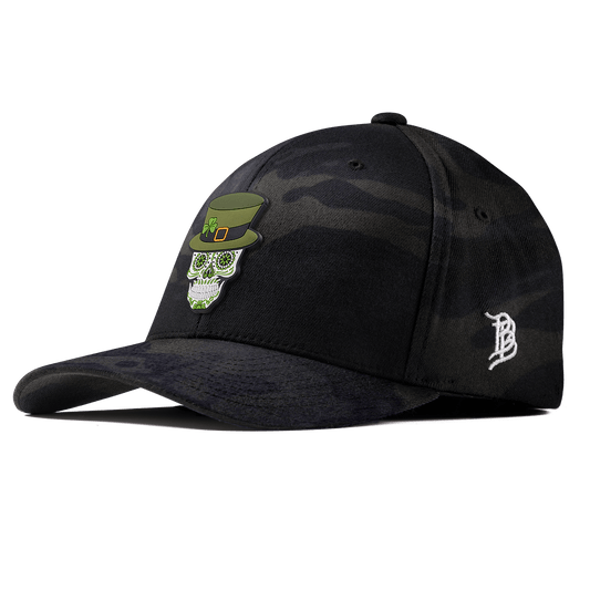 Leprechaun Skull PVC Fitted Multicam