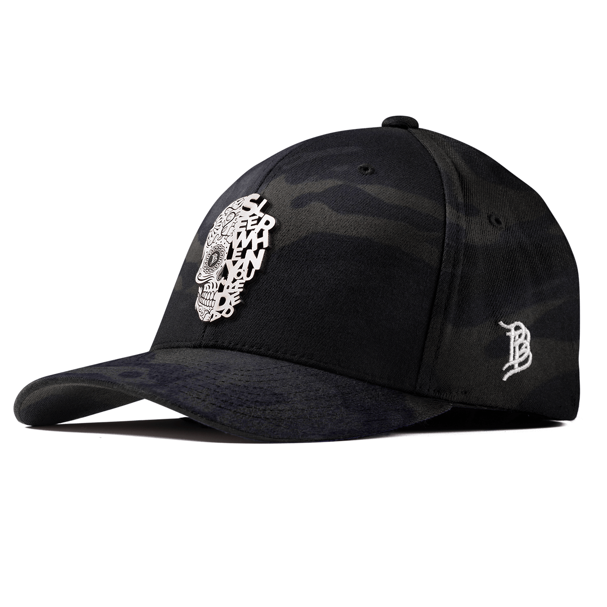 Sleep When You're Dead Skull Fitted Multicam