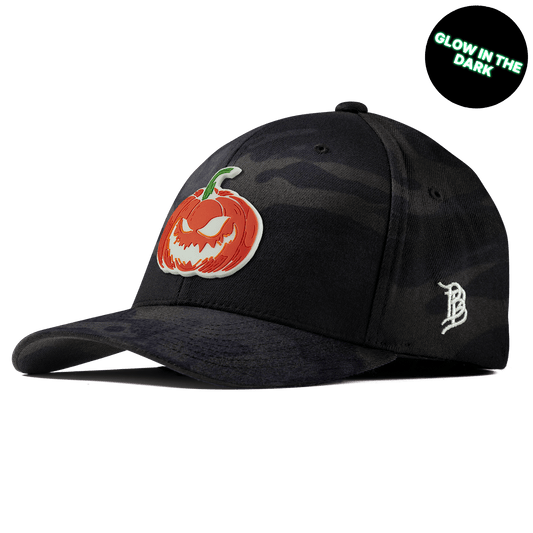 Jack-O-Lantern Glow Fitted Mutlicam