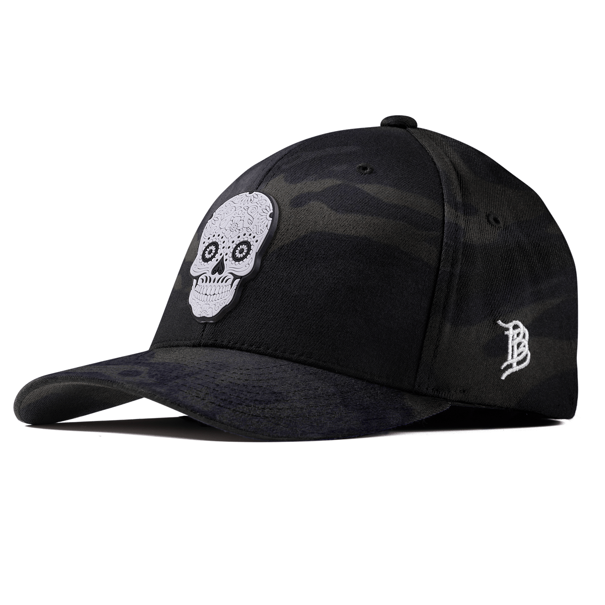 Sugar Skull PVC Fitted Multicam