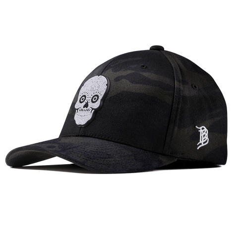 Sugar Skull PVC Fitted Multicam