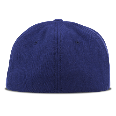 Sugar Skull PVC Fitted Back Navy
