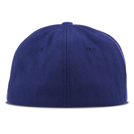 Salute PVC Fitted Navy Back