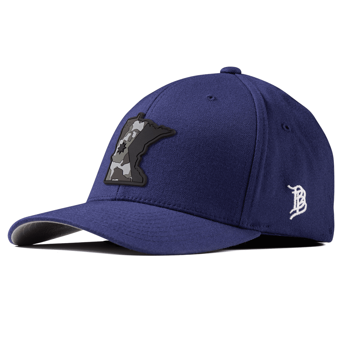 Minnesota Camo Fitted Navy