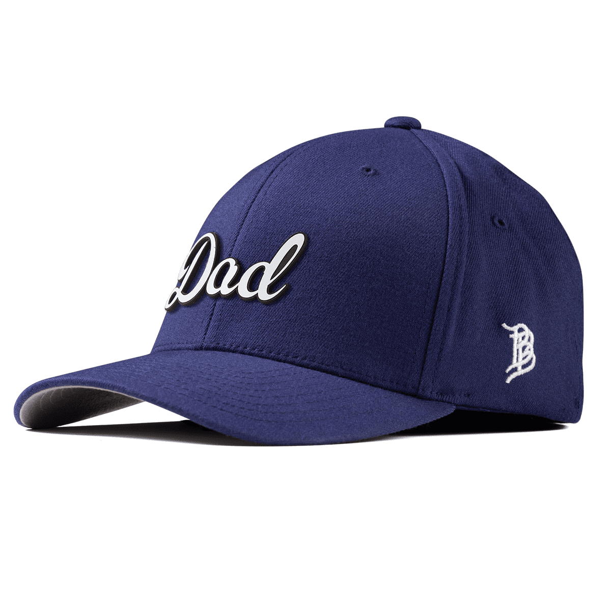 Dad Script Fitted Navy