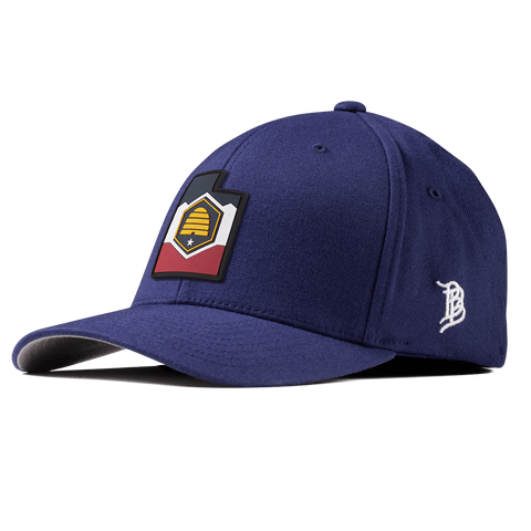 Utah 45 PVC Fitted Navy