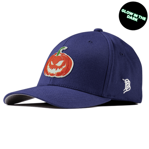 Jack-O-Lantern Glow Fitted Navy