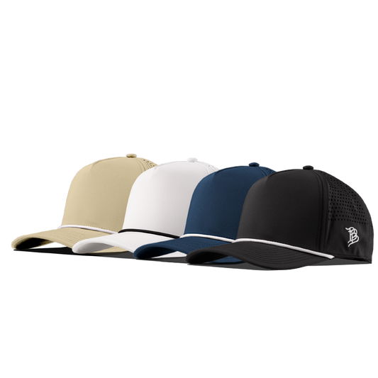 Curved 5 Panel Rope 4-Pack Bundle