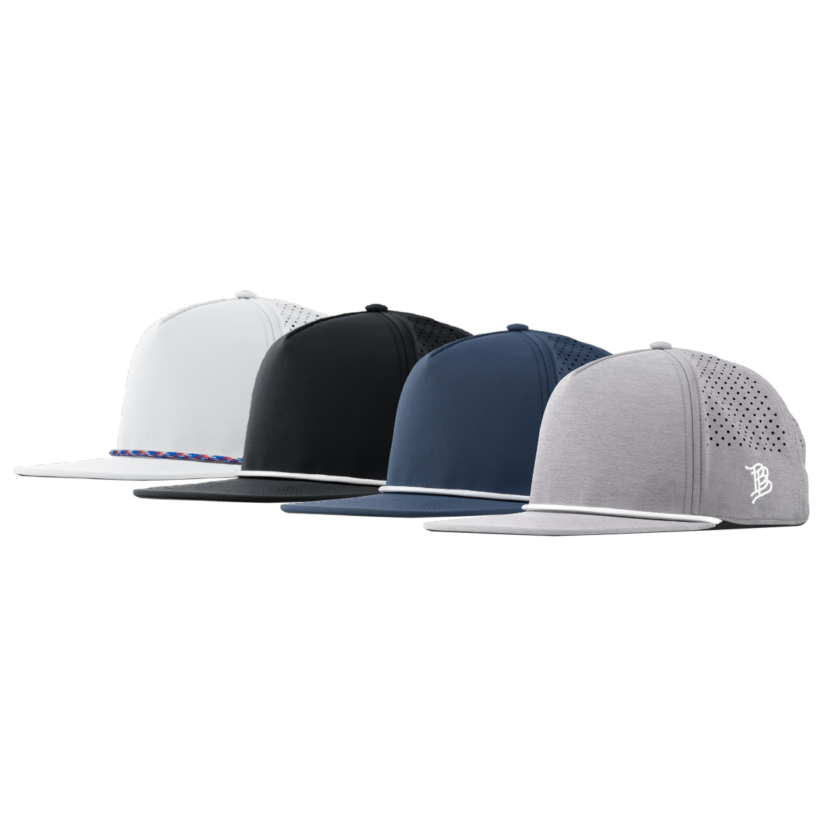 Flat 5 Panel Rope 4-Pack Bundle