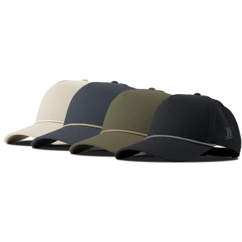 Curved Canvas 5 Panel Rope 4-Pack Bundle