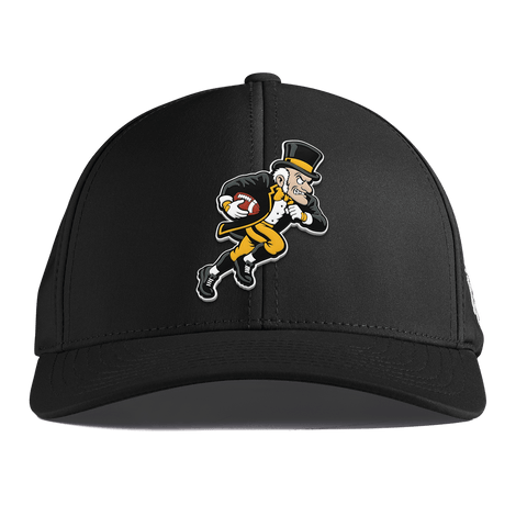 Wake Forest University "Rushing Deacon" Curved Performance Black 
