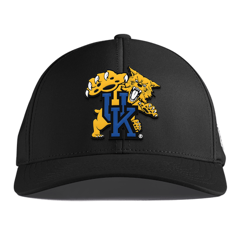 University of Kentucky "The Wildcat" Curved Performance Black