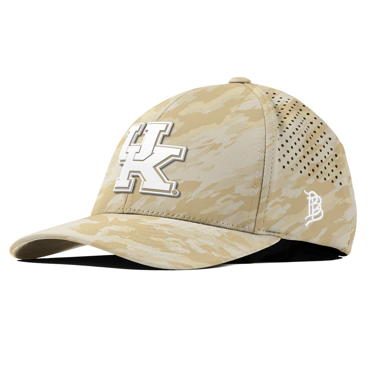University of Kentucky "Kentucky Desert Camo Series" Curved Performance Desert/Desert Camo