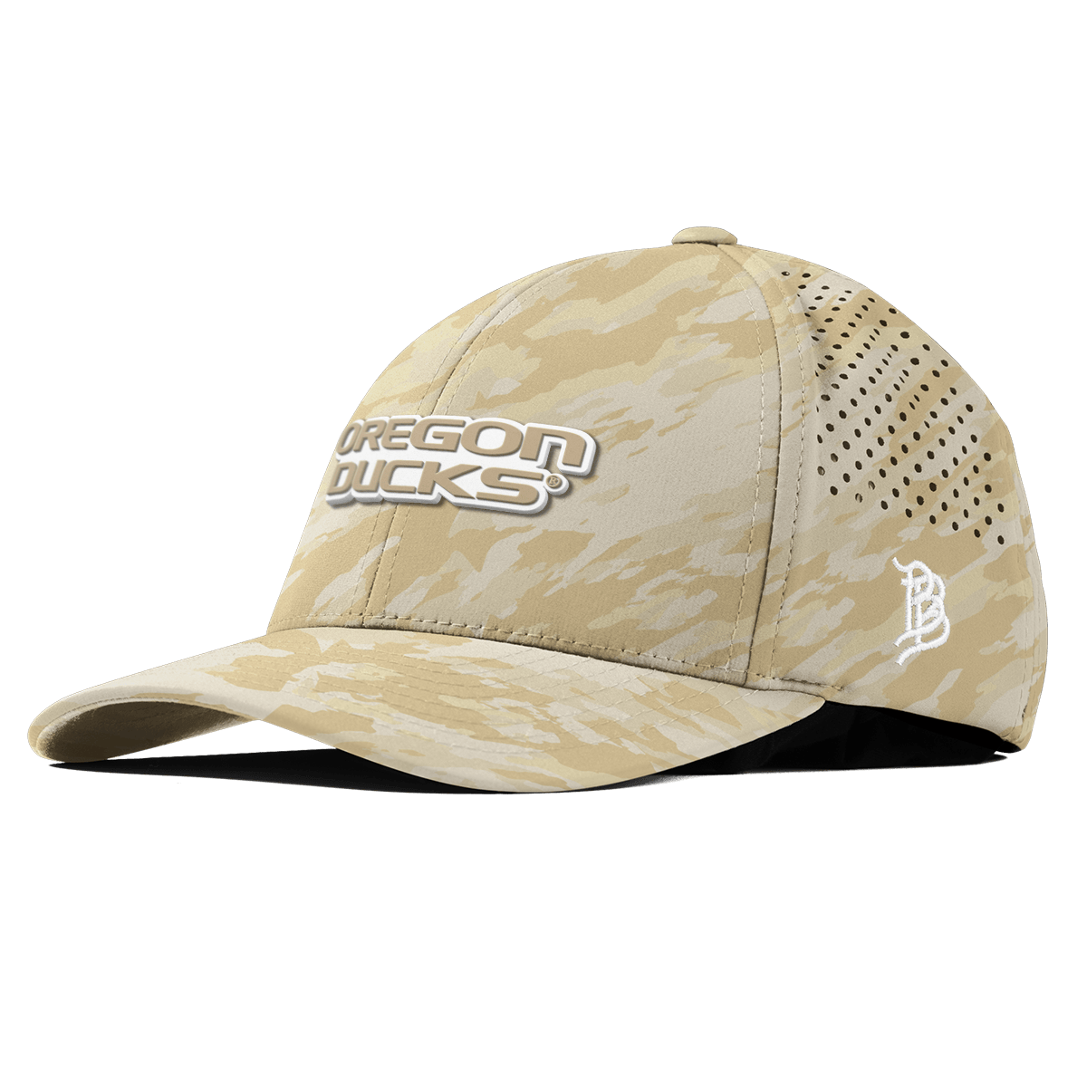 University of Oregon "Oregon Desert Camo Series" Curved Performance Desert Camo
