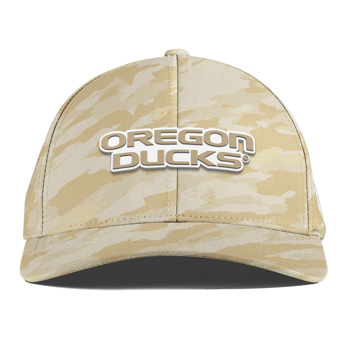 University of Oregon "Oregon Desert Camo Series" Curved Performance Desert Camo