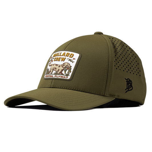 Mallard Crew Curved Performance Loden