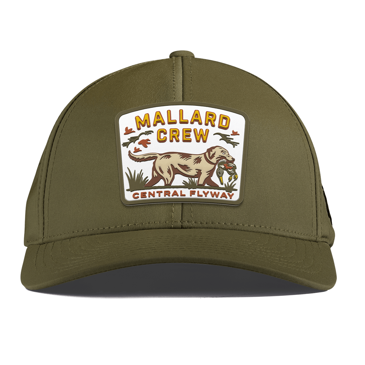 Mallard Crew Curved Performance Loden