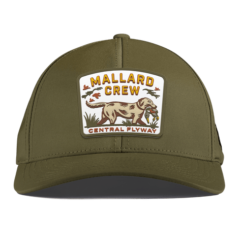 Mallard Crew Curved Performance Loden