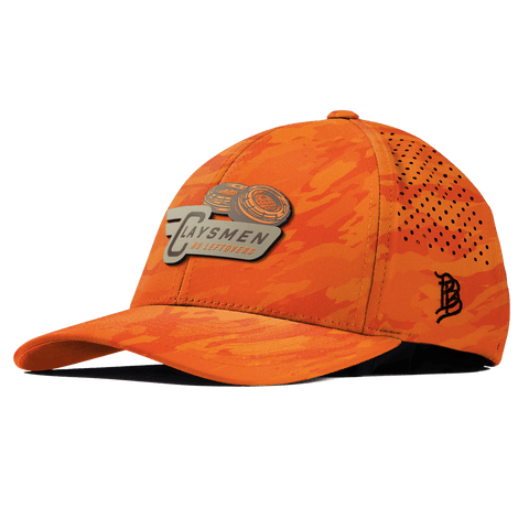 Claysmen Curved Performance Blaze Orange Camo