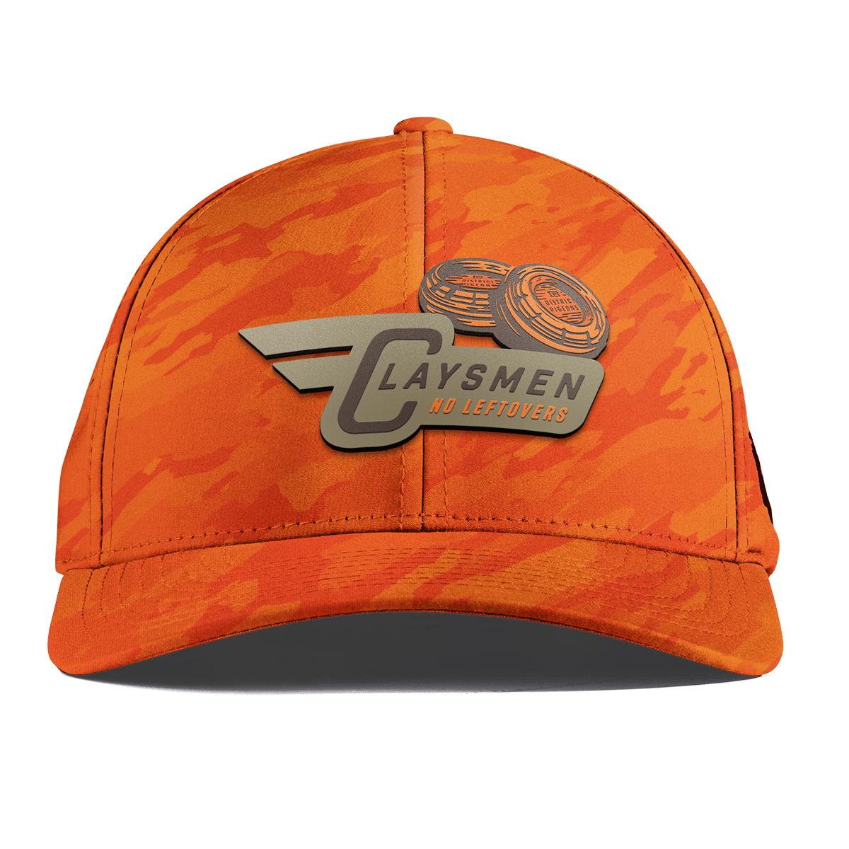 Claysmen Curved Performance Blaze Orange Camo