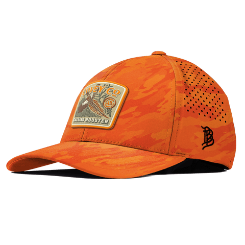 Covey Co Curved Performance Blaze Orange Camo